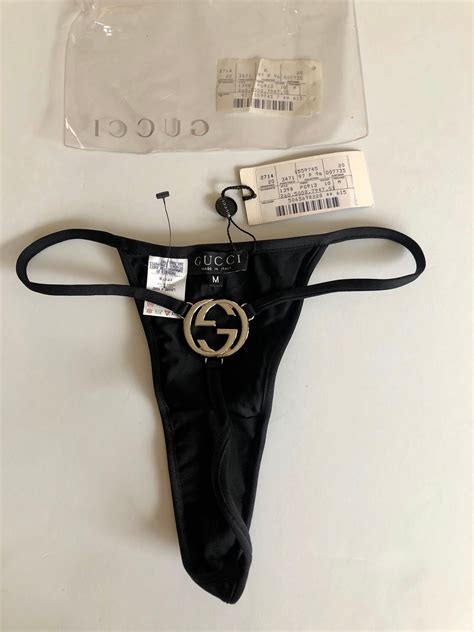 gucci sexy thong|Gucci Lingerie .